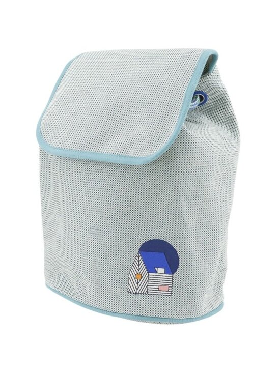 Hermes Cabin Backpack Kids Collection Toile Ash Blue main image 8